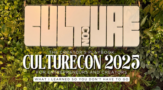 The Creator’s Playbook: What I Learned from CultureCon 2025