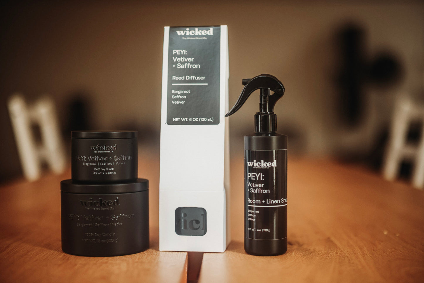 PEYI: Vetiver + Saffron