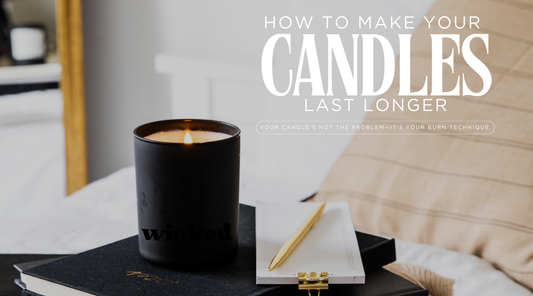 3 Ways to Make Your Candles Last Longer