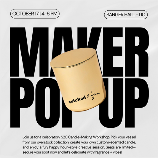 WSC Candle Making Pop Up