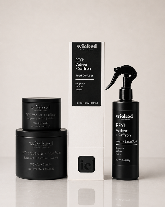 PEYI: Vetiver + Saffron
